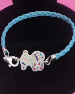 PULSERA COLECCION GANESH CUERO CELESTE TOUS.