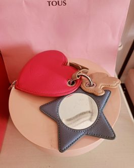 LLAVERO PIEL Z CUELGA BOLSO Y MONEDERO