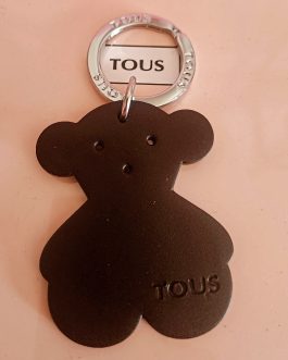 LLAVERO PIEL OSO NEGRO TOUS.