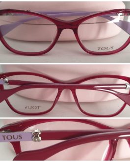X Gafas tous roja.