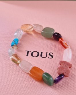 PULSERA PLATA GEMAS TOUS.