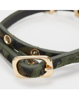 Z PARFOIS J PULSERA CUERO CAQUI.