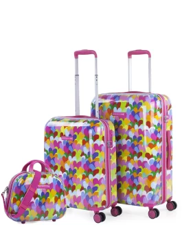 Z AGATHA RUIZ DE LA PRADA SET MALETAS Y NECESER DE VIAJE.