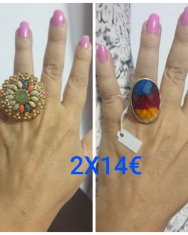 PROMO 2 ANILLOS POR 14€