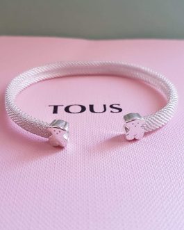 PULSERA PLATA MESH PEQUEÑA TOUS.