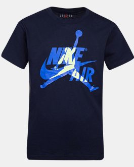 Z/CAMISETA NIKE JORDAN-NEGRA-CELESTE-TALLA-L-12/13 AÑOS