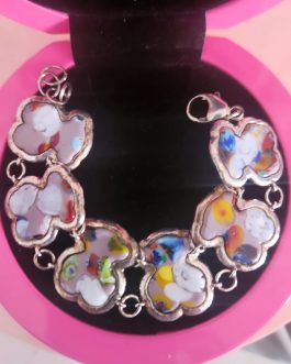 PULSERA PLATA DUNA MURANO TOUS MODELO XL