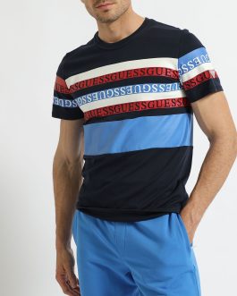 Z/CAMISETA GUESS-100% ALGODON-NEGRO AZUL TALLA S