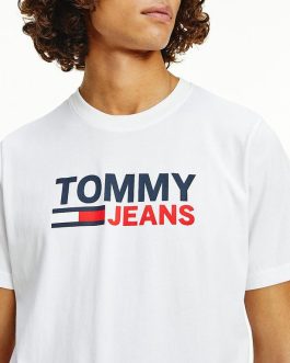 Z/CAMISETA TOMMY HILFIGER JEANS/100%ALGODON/ECOLOGICO BLANCO TALLA M