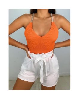 SHORT LAZADA BEIG/ TALLA ÚNICA.
