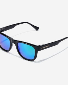 Gafas de sol unisex Tox Polarized – negro – cristales: verde esmeralda – protección UV: 3
