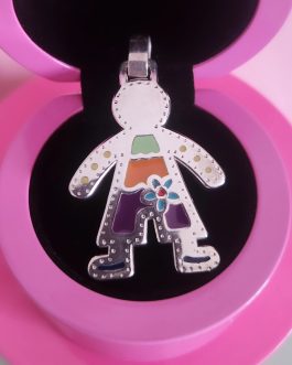 COLGANTE NIÑO XL ESMALTADO EN COLORES
