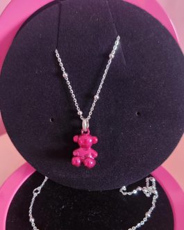 COLLAR OSO BOLD ROSA MEDIANO TOUS