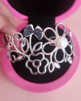 PULSERA COLECCION GULLIETTA PLATA PERLA TOUS